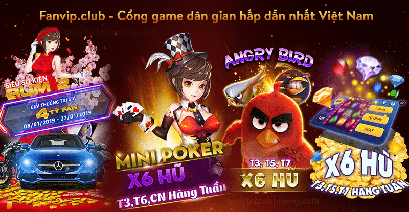 Game Slots Fanvip – Bá chủ slot game xanh chín